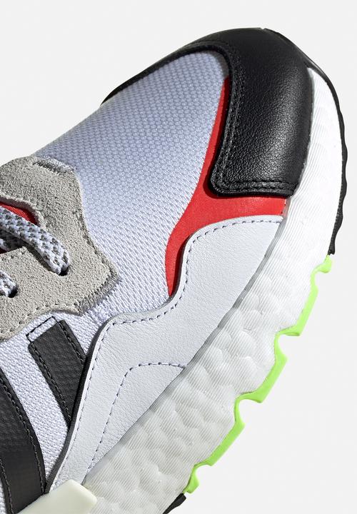 adidas Originals - Nite Jogger - ftwr white / core black / hi-res red
