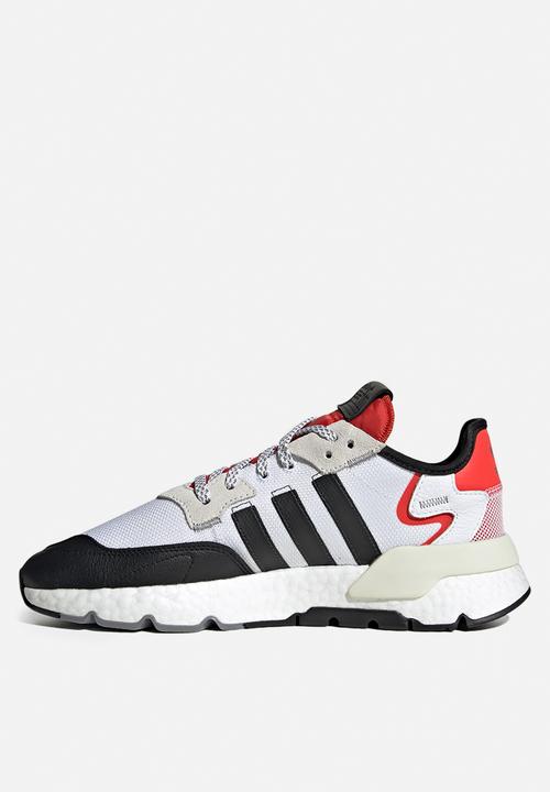 adidas Originals - Nite Jogger - ftwr white / core black / hi-res red
