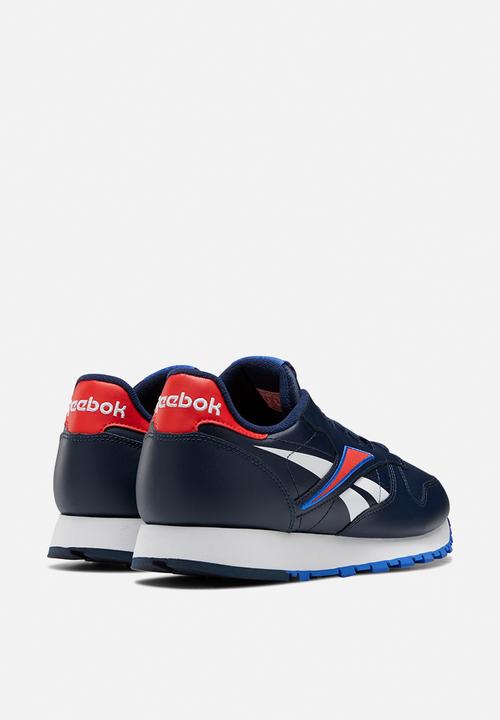 Reebok Classic - Classic Leather - collegiate navy / radiant red / white