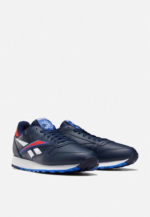 Reebok Classic - Classic Leather - collegiate navy / radiant red / white