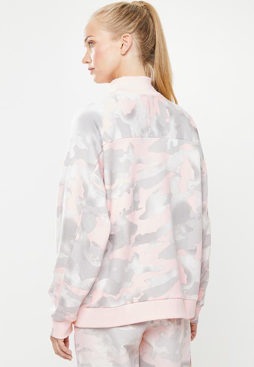 adidas Originals - Camo sweat top - pink 