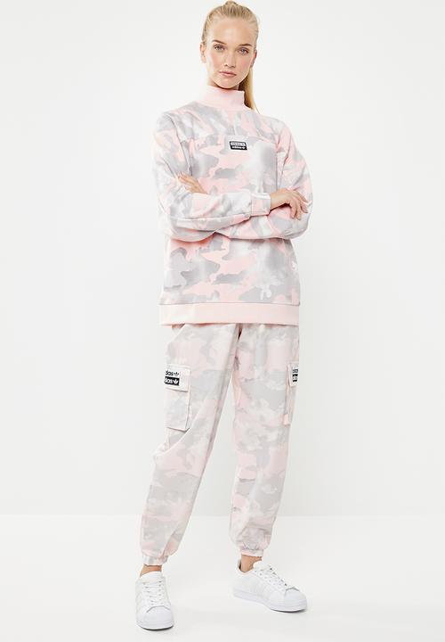 adidas Originals - Camo trackpants - pink