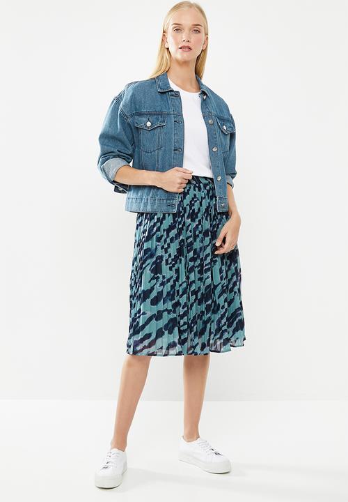 Vero Moda - Nilla skirt - blue