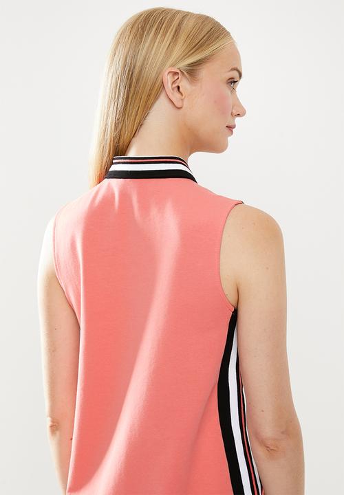 POLO - Erica casual dress - coral