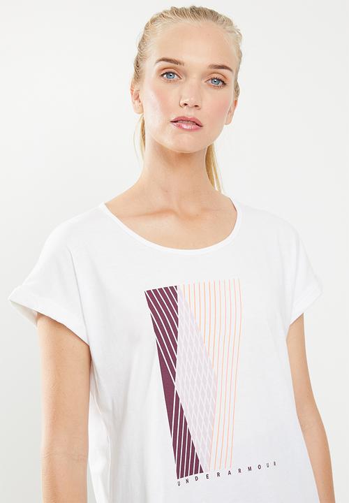 Under Armour - Graphic entwined fashion - white & black 
