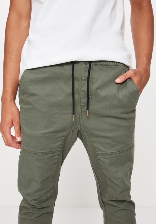 Factorie - Cuffed pant - green