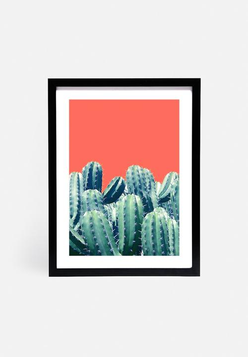 83 Oranges - Cactus on coral