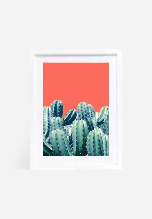 83 Oranges - Cactus on coral