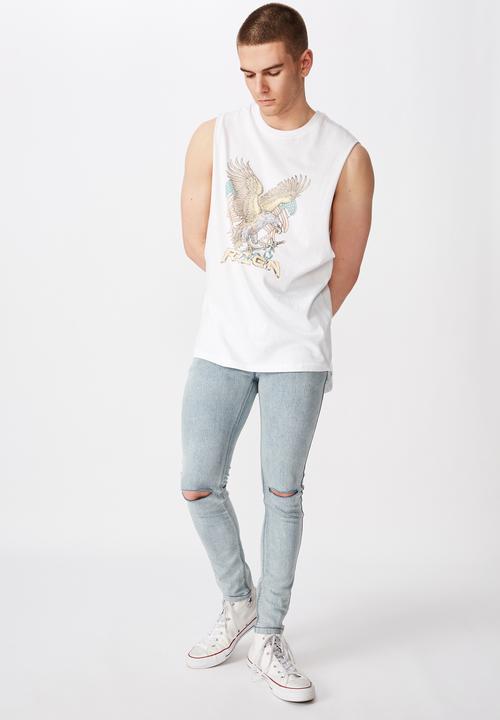 Factorie - Spray on jeans - blue