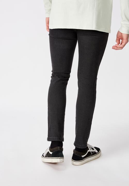 Factorie - Spray on jeans - black