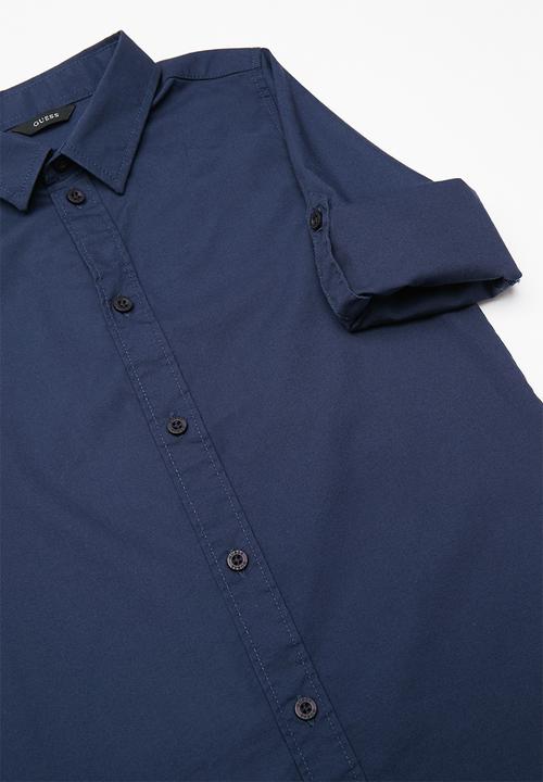 GUESS - Guess core woven shirt - navy