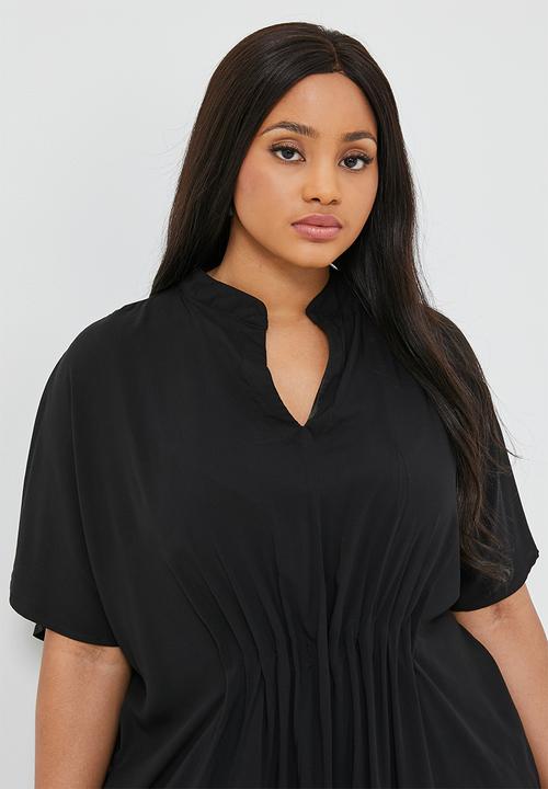Superbalist - Waist detail kaftan dress - black