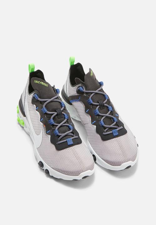 Nike - React Element 55 SE - pumice / metallic silver-total orange