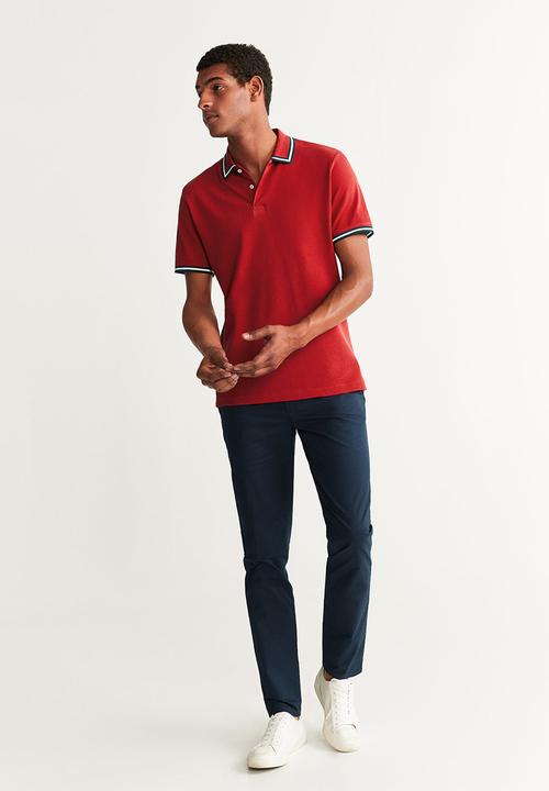 MANGO - Coco polo - red