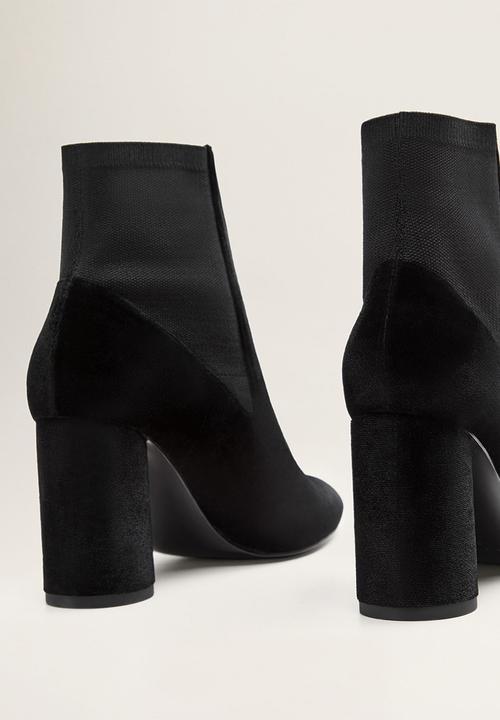 MANGO - Laila ankle boot - black