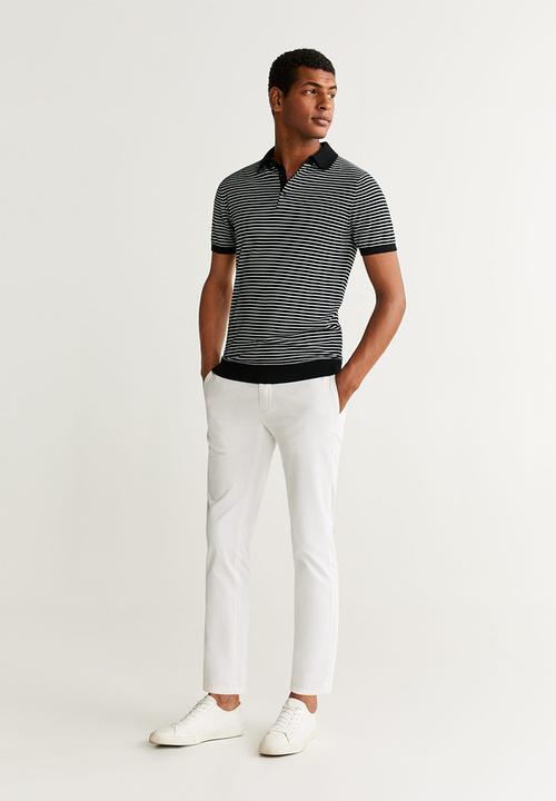 MANGO - Cala polo - black & white