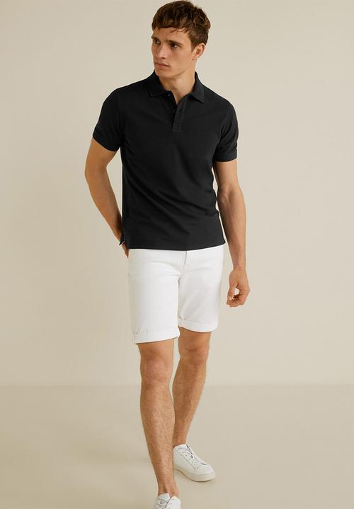 MANGO - Rea polo - black