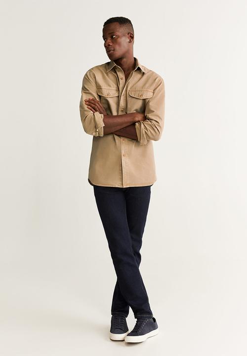 MANGO - Mark shirt - neutral