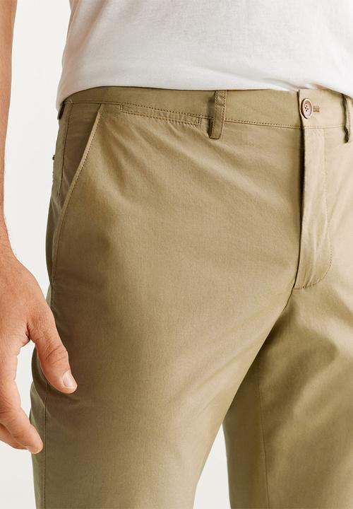 MANGO - Pablo trousers - neutral
