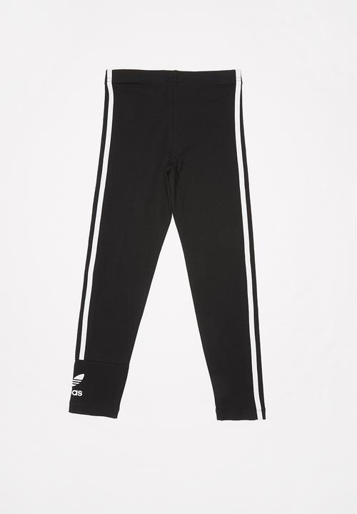 adidas Originals - Lock up tights - black & white 