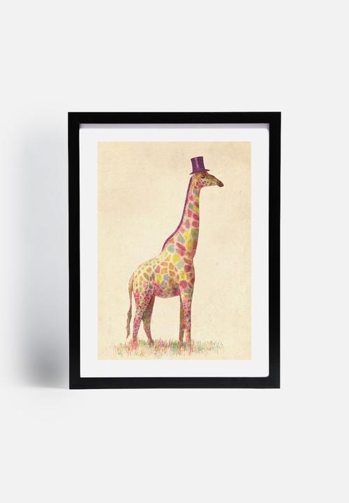 Terry Fan - Fashionable Giraffe