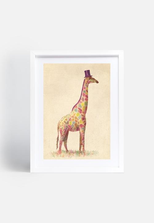 Terry Fan - Fashionable Giraffe