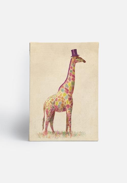 Terry Fan - Fashionable Giraffe