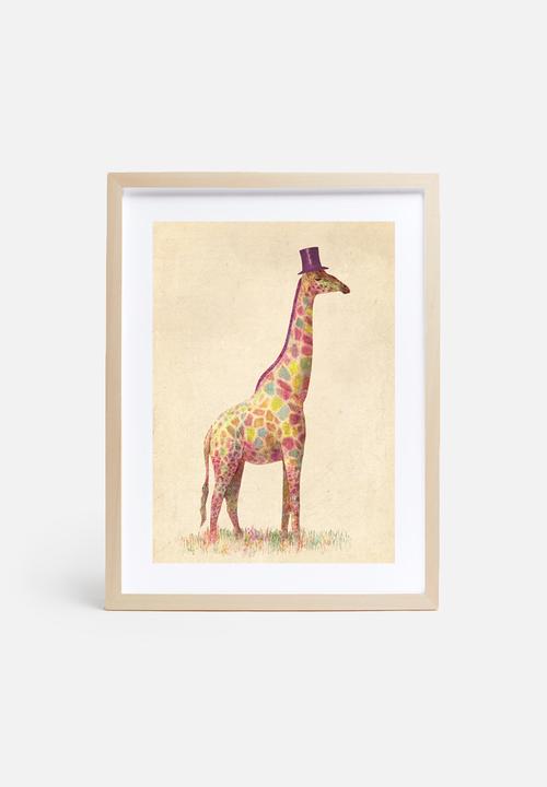 Terry Fan - Fashionable Giraffe