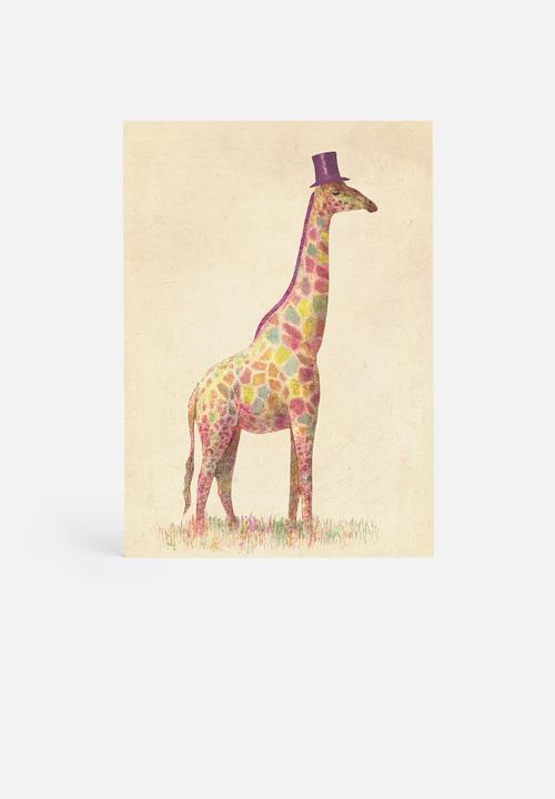 Terry Fan - Fashionable Giraffe