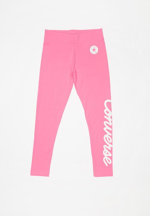 pink converse pants