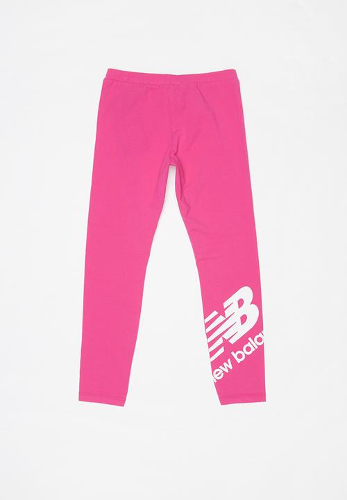 New Balance  - Girls long tights - pink