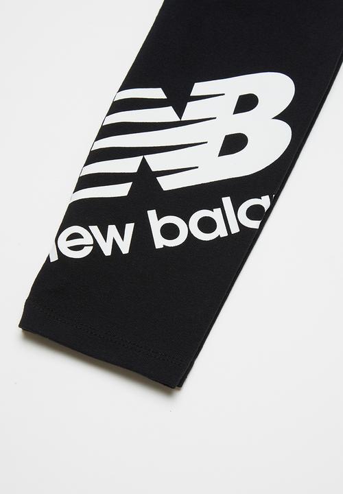 New Balance  - Girls long tights - black