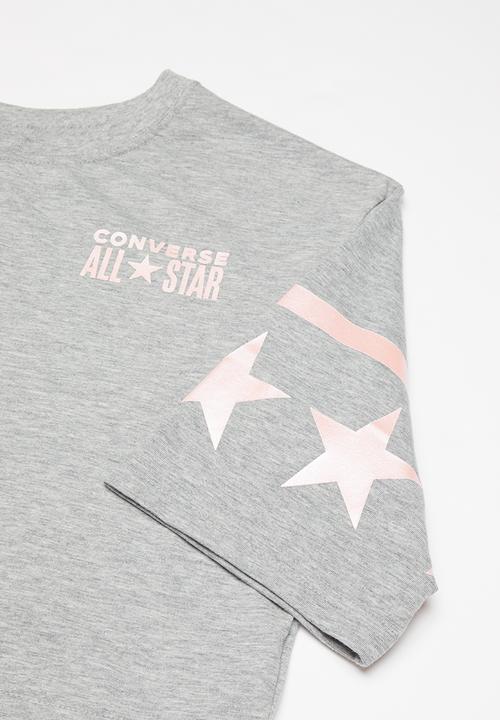 Converse - Converse all star peplum knit top - multi