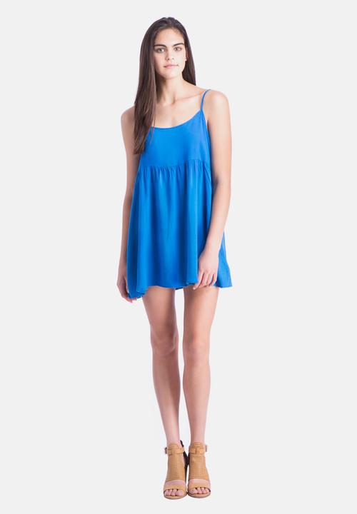 spaghetti strap babydoll dress
