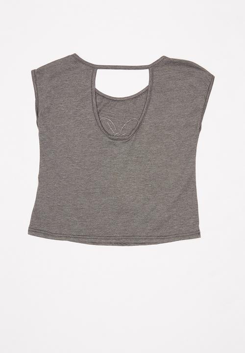 Rebel Republic - Teens Minnie Mouse tee - grey