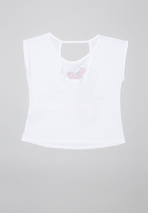 Rebel Republic - Teens Minnie Mouse tee - white