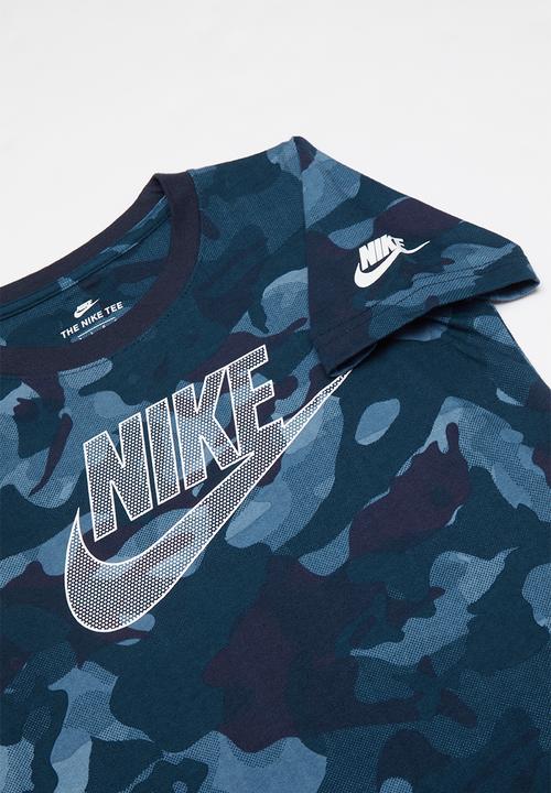Nike - Nike camo futura - navy