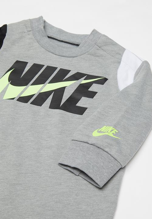 Nike - Nike colour block coverall - grey 