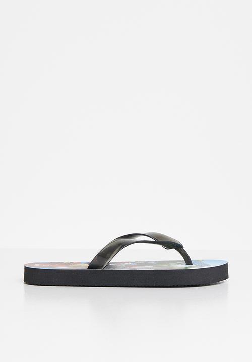 Pop Candy - Black panther flip flop - blue