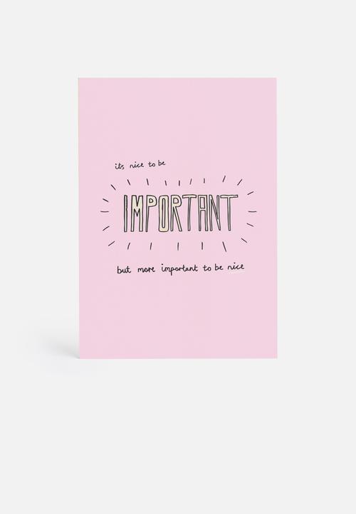 Sundays Creative - Important