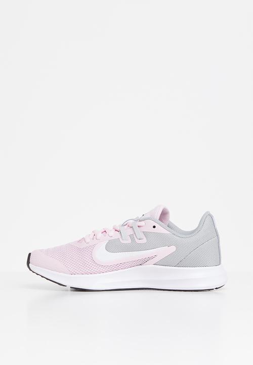 Nike - Nike downshifter 9 (gs) - pink foam/white/silver