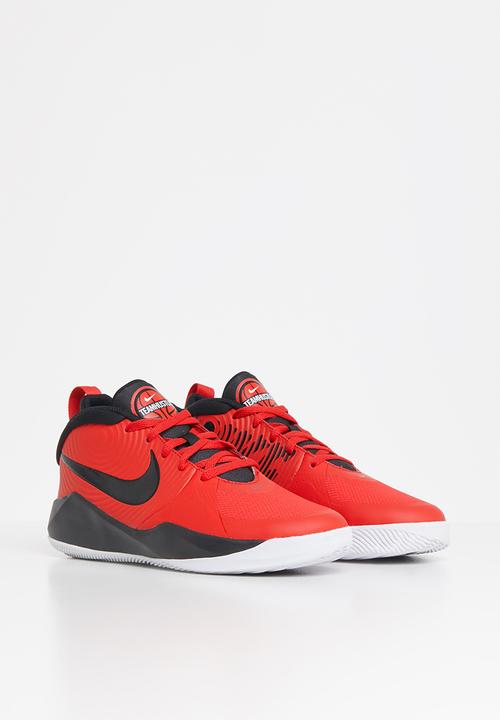 Nike - Team hustle d 9 (gs) - university red/black