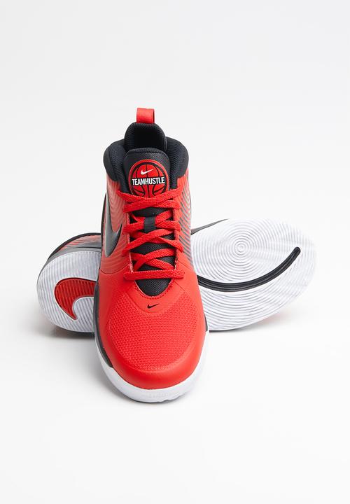 Nike - Team hustle d 9 (gs) - university red/black