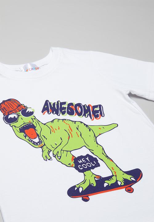Pop Candy - 3 Pack dino tees - multi