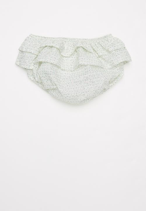 Sticky Fudge - Walk in the park frill diaper cover - multi