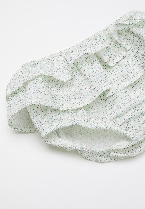 Sticky Fudge - Walk in the park frill diaper cover - multi