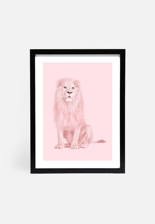 Paul Fuentes - Pink lion