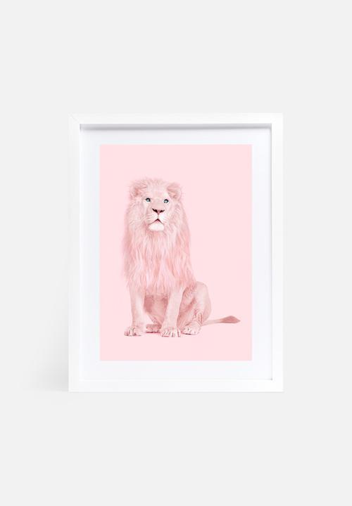 Paul Fuentes - Pink lion