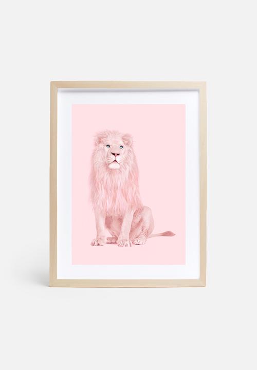 Paul Fuentes - Pink lion