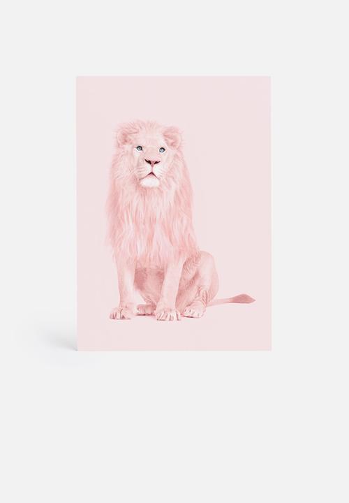 Paul Fuentes - Pink lion